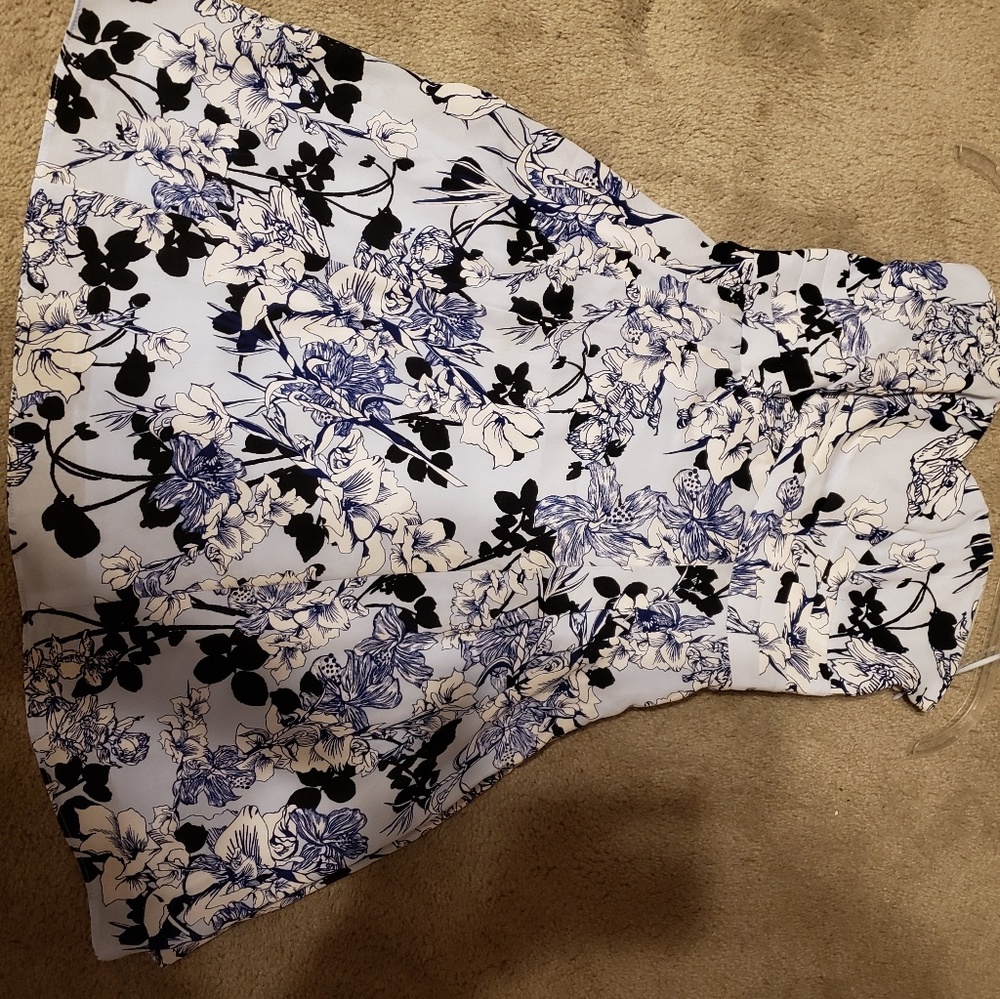 Strapless dress